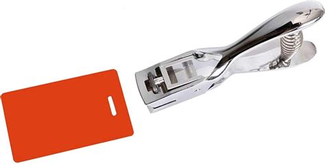 access control card hole punch|slot punched access card.